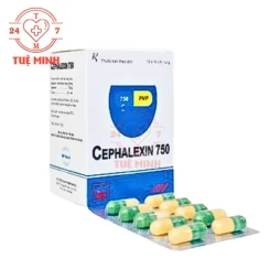 Cephalexin 750mg Pymepharco - Thuốc điều trị nhiễm khuẩn