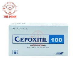 Cepoxitil 100 Pymepharco (viên) - Thuốc điều trị nhiễm khuẩn