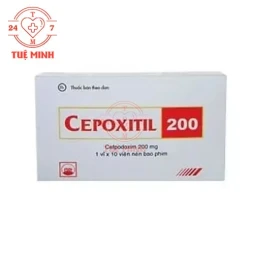 Cepoxitil 200 Pymepharco - Thuốc điều trị nhiễm khuẩn