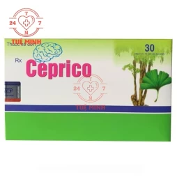 Ceprico - Hỗ trợ cải thiện tuần hoàn não hiệu quả