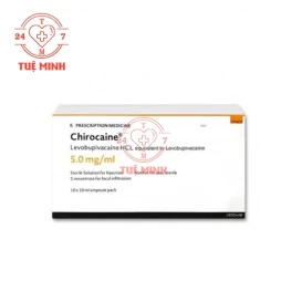 Chirocaine 5mg/ml Curida AS