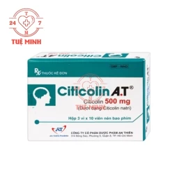 Citicolin A.T - Citicolin natri 500mg