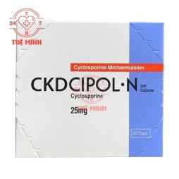 CKDCipol-N 25mg - Thuốc hỗ trợ ghép tạng của Hàn Quốc