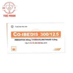 Co-Ibedis 300/12,5 Pymepharco - Thuốc điều trị tăng huyết áp