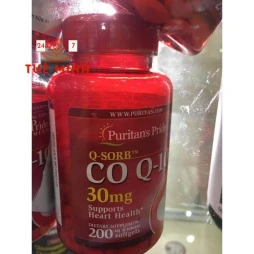 Co q10 30mg 200 viên puritans pride