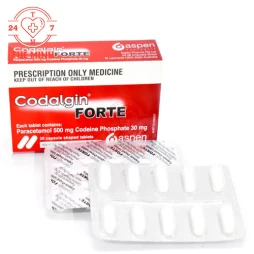 Codalgin Forte - Thuốc giảm đau, hạ sốt, kháng viêm hiệu quả