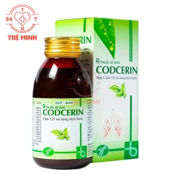 Codcerin 125ml Trường Thọ - Trị ho, viêm họng, viêm phế quản hiệu quả