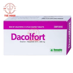 Dacolfort Danapha - Thuốc điều trị chứng suy giãn tĩnh mạch