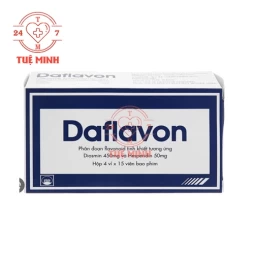 Daflavon - Thuốc điều trị bệnh trĩ hiệu quả của Pymepharco