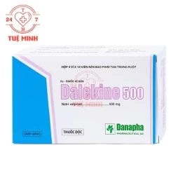 Dalekine 500 Danapha - Thuốc điều trị động kinh