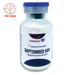 Daptomred 500 - Thuốc tiêm điều trị nhiễm khuẩn hiệu quả