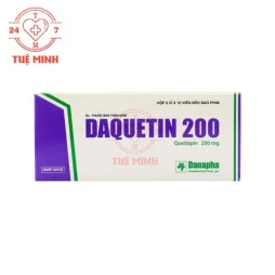 Daquetin 200 Danapha - Thuốc điều trị rối loạn lưỡng cực