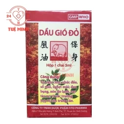 Dầu gió đỏ Fito (12 hộp)