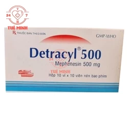Detracyl 500 DCL - Thuốc điều trị các thoái hóa cột sống hiệu quả
