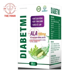 Diabetmi - Sản phẩm hỗ trợ giảm đường huyết, giảm nguy cơ biến chứng do tiểu đường
