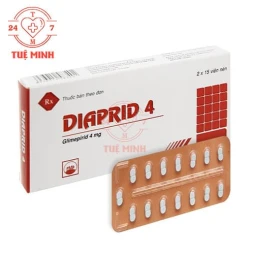 Diaprid 4 Pymepharco -Thuốc điều trị đái tháo đường tuýp 2 hiệu quả