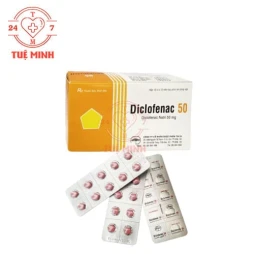 Diclofenac Tablets 50mg Pymepharco - Thuốc điều trị viêm đau xương khớp
