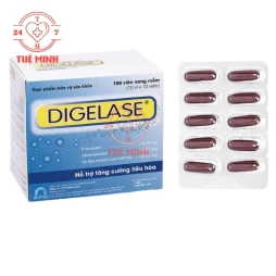 Digelase Hộp 100 Viên SPM - Hỗ trợ tăng cường tiêu hóa
