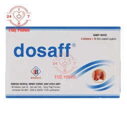 Dosaff Domesco - Thuốc điều trị triệu chứng suy giãn tĩnh mạch