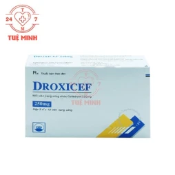 Droxicef 250 Pymepharco - Thuốc điều trị nhiễm khuẩn