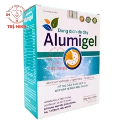 Alumigel - Gel hỗ trợ giảm acid dịch vị, viêm loét dạ dày tá tràng