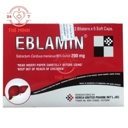 Eblamin - Thuốc hỗ trợ điều trị các bệnh nhiễm độc gan