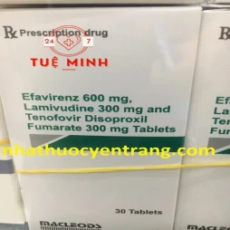 Efavirenz 600mg, lamivudine 300mg and tenofovir 300mg