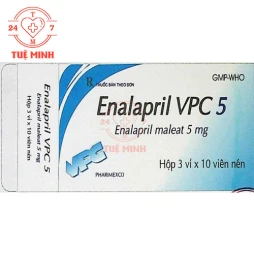 Enalapril VPC 10 - Thuốc điều trị suy tim và tăng huyết áp hiệu quả