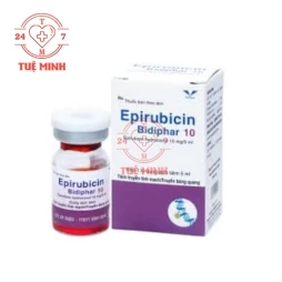 Epirubicin Bidiphar 10 - Thuốc điều trị ung thư