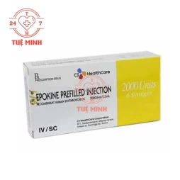 Epokine Prefilled injection 2000 Units/0,5ml CJ Healthcare - Thuốc điều trị thiếu máu