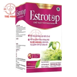 Estrotop - Viên uống làm đẹp da, cải thiện nội tiết tố nữ