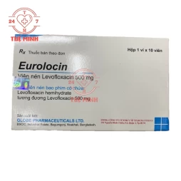 Eurolocin 500mg - Thuốc điều trị nhiễm khuẩn hiệu quả 