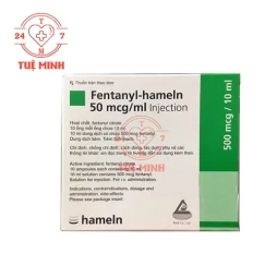 Fentanyl-Hameln 2ml - Thuốc giảm đau và an thần hiệu quả