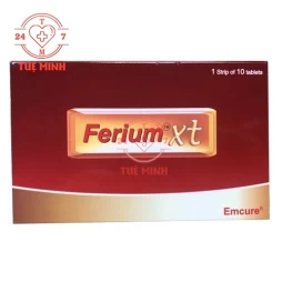 Ferium-XT - Sắt Ascorbate + Acid Folic Emcure