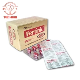 Fertinic NIC - Điều trị và dự phòng các loại thiếu máu do thiếu sắt