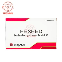 Fexfed - Thuốc điều trị viêm mũi dị ứng của Ấn Độ