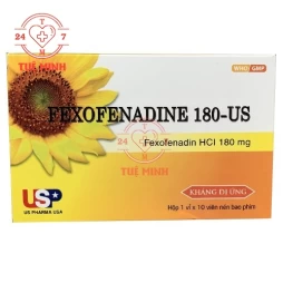 Fexofenadine 180-us (10 hộp)