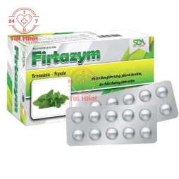 Firtazym Sda - France - Hỗ trợ giảm sưng, phù nề
