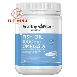 Fish oil healthy care omega-3 1000mg 400 viên