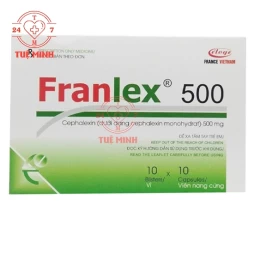 Franlex 500mg - Thuốc điều trị nhiễm trùng hiệu quả