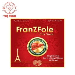 FRANZFOIE HT - Viên uống bổ gan,hỗ trợ giải độc gan của Dược Phẩm Santex