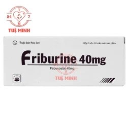 Friburine 40mg - Thuốc điều trị bệnh Gout hiệu quả