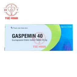 Gaspemin 40mg - Thuốc điều trị bệnh trào ngược dạ dày hiệu quả  