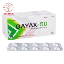Gayax 50 - Thuốc điều trị bệnh tâm thần phân liệt hiệu quả