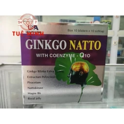 Ginkgo natto with coenzyme q10