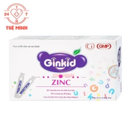 Ginkid Zinc - Sản phẩm bổ sung kẽm, tăng cường sức đề kháng cho bé
