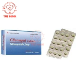 Glicompid tablets 2mg - Thuốc điều trị đái tháo đường hiệu quả cao