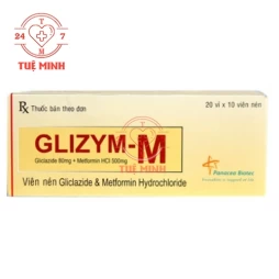 Glizym-M - Thuốc điều trị bệnh đái tháo đường hiệu quả