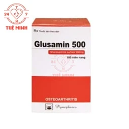 Glusamin 500 Pymepharco - Thuốc điều trị bệnh viêm xương khớp