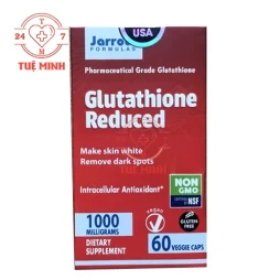 Jarrow glutathione reduced 1000mg 60 viên